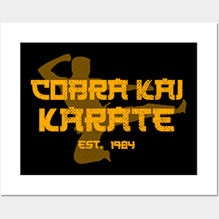 COBRA KAI karate 80s tv Posters and Art